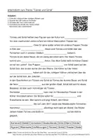 Vorschau - Arbeitsblätter - Arbeitsblätter zum Thema "Tünnes und Schäl" + Lösung & MP3 + - Deckblatt