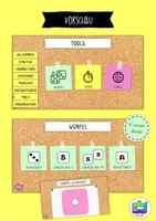 Vorschau - Präsentationen/Tafelbilder - Interaktive PowerPoint Vorlage "Pinnwand" - Seite 2