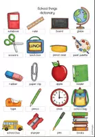 Vorschau - Arbeitsblätter - At school - Activities Aktivitäten - Seite 3