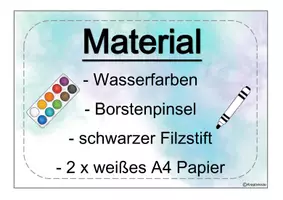 Vorschau - Mal- und Bastelvorlagen - KUNST: Anleitung HERBSTBÄUME Tafelmaterial - Seite 3