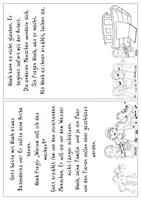 Vorschau - Stundenentwürfe - Materialpaket Arche Noah Stundenplanung Arbeitsblätter Tafelmaterial Leseheft Lapbook Lernwand - Seite 3