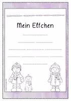 Vorschau - Arbeitsblätter - Elfchen zum Winter - Seite 2