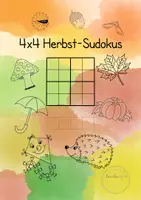 Vorschau - Spiele - 4x4 Herbst-Sudokus für die Klasse 1/2 - Deckblatt