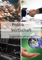 Vorschau - Arbeitsblätter - Jugendstrafrecht - Erklärungen, Aufgaben und Lösungen - Deckblatt