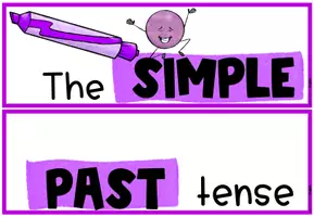 Vorschau - Präsentationen/Tafelbilder - Past Simple Tense - Tafelmaterial - Seite 3