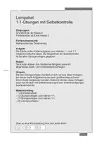 Vorschau - Arbeitsblätter - Lernpaket: 1x1-Übungen mit Selbstkontrolle - Seite 1