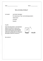 Vorschau - Arbeitsblätter - Versuch - Wie entstehen Wolken? - Deckblatt