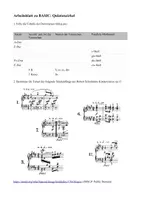Vorschau - Arbeitsblätter - BASIC Quintenzirkel - Tonarten bestimmen - Seite 1