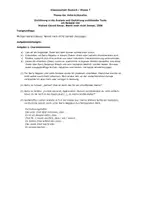Vorschau - Arbeitsblätter - Klassenarbeit Deutsch Ismael mit Bewertungsbogen - Deckblatt