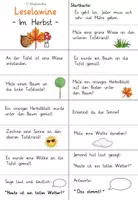 Vorschau - Spiele - Differenzierte Leselawine - Im Herbst - Seite 2