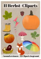 Vorschau - selbst erstellte Cliparts/Grafiken - Herbst Cliparts - Deckblatt