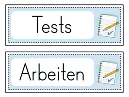 Vorschau - Poster - Tafelkarten zur Organisation von Hausaufgaben, Terminen... - Seite 3