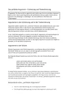 Vorschau - Arbeitsblätter - Das perfekte Argument (Texterörterung) - Seite 1