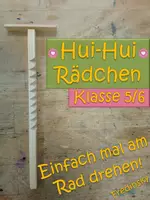 Vorschau - Unterrichtsreihen - Hui Hui Rädchen - Deckblatt