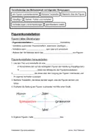 Vorschau - Arbeitsblätter - Figurenkonstellation erstellen - Aber wie? - Deckblatt