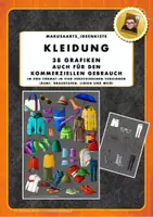 Vorschau - selbst erstellte Cliparts/Grafiken - "Kleidung" 38 Grafiken auch für den kommerziellen Gebrauch - Deckblatt