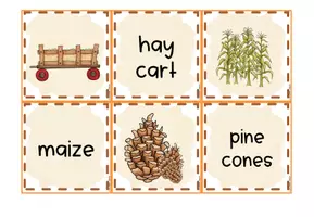 Vorschau - Unterrichtsreihen - Autumn / Fall Matching game - Seite 3