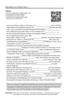 Vorschau - Arbeitsblätter - Arbeitsblätter zum Thema "Nizza" + Lösung & MP3 + - Deckblatt