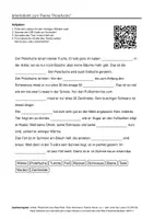 Vorschau - Arbeitsblätter - Lernposter + Arbeitsblätter zum Thema "Polarfuchs" + Lösung & MP3 + Mindmap + Infografik - Seite 1