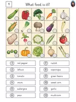 Vorschau - Arbeitsblätter - Word Riddles - Food - What food is it? - Seite 2