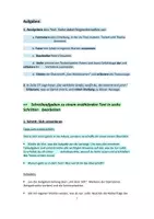 Vorschau - Unterrichtsreihen - Kleinschrittige Analyse zur Kurzgeschichte Das Wiedersehen Jg 10 - Deckblatt
