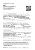 Vorschau - Arbeitsblätter - Arbeitsblätter zum Thema "Postkarten" + Lösung & MP3 + Infografik - Seite 3