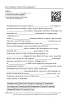 Vorschau - Arbeitsblätter - Arbeitsblätter zum Thema "Recklinghausen" + Lösung & MP3 + - Deckblatt
