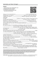 Vorschau - Arbeitsblätter - Lernposter + Arbeitsblätter zum Thema "Schlager" + Lösung & MP3 + Mindmap + Infografik - Seite 1