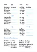 Vorschau - Arbeitsblätter - Substantive: Plural für Anfänger (Schreibschrift) A1 - Seite 2
