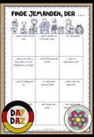 Vorschau - Unterrichtsreihen - Halloween (DaF/DaZ) - "Finde jemanden, der..." (Sprechanlass) - Deckblatt