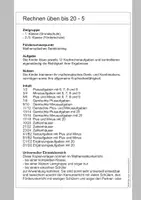 Vorschau - Arbeitsblätter - Rechnen üben bis 20 (5) - Seite 1