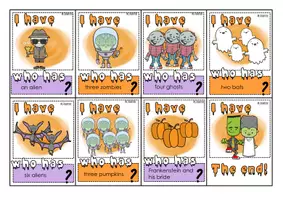 Vorschau - Spiele - I have ... who has ...? Halloween Spiel Englisch - Seite 3
