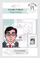 Vorschau - Arbeitsblätter - Künstler-Faltheft: Wassily Kandinsky (Expressionismus) - Deckblatt