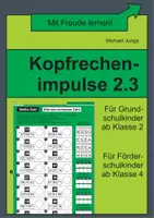 Vorschau - Arbeitsblätter - Kopfrechenimpulse 2.3 - Deckblatt