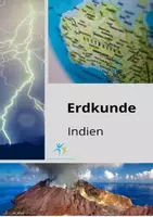 Vorschau - Stundenentwürfe - Alles rund um Indien - Aufgaben und Lösungen - Deckblatt