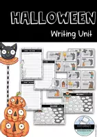 Vorschau - Stundenentwürfe - Halloween - Writing Unit - Deckblatt