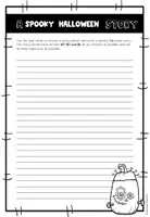 Vorschau - Stundenentwürfe - Halloween - Writing Unit - Seite 1