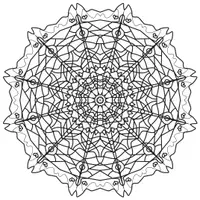 Vorschau - Arbeitsblätter - Mandala Ausmalbild 3 Motive XXL Poster - Seite 2