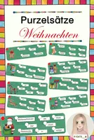 Vorschau - Stationenlernen - Purzelsätze Weihnachten - Deckblatt