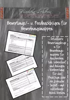 Vorschau - Arbeitsblätter - Bewertungsbögen für Bewerbungsmappen --> Bewerbungen! - Deckblatt