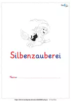 Vorschau - Arbeitsblätter - Silbenzauberei - Aus Silben werden Wörter - Seite 1