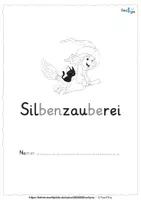 Vorschau - Arbeitsblätter - Silbenzauberei - Aus Silben werden Wörter - Seite 2
