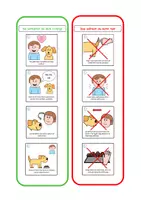 Vorschau - Fördermaterial/Inklusion - DOGS & KIDS Arbeitsmaterilalien Hunderegeln Fächerkarte - Seite 2
