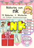 Vorschau - Fördermaterial/Inklusion - Sparpaket Bildkarten Buchstaben A bis Z, Umlaute, Lautverbindungen Alphabetisierung, Buchstabeneinführung, DaZ, Deutsch - Seite 1
