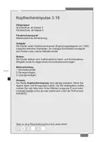 Vorschau - Arbeitsblätter - Kopfrechenimpulse 3.18 - Seite 1
