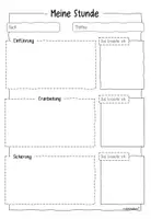 Vorschau - Arbeitsblätter - Meine Stunde - Vorlagen zur Unterrichtsplanung - Seite 2