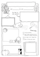 Vorschau - Arbeitsblätter - Meine Herbstferien - in Sketchnotes - Seite 3