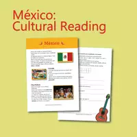 Vorschau - Arbeitsblätter - Mexico: Leseverstehen und Landeskunde (Spanisch) - Seite 1
