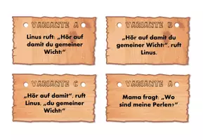 Vorschau - Merkblätter - Übungsfächer zur wörtlichen Rede - Seite 2