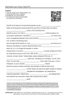 Vorschau - Arbeitsblätter - Arbeitsblätter zum Thema "Brad Pitt" + Lösung & MP3 + - Deckblatt